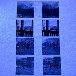 Collection of Edwardian Glass Picture Slides, c1910’s, Mixed Subject, Antique Glass Lantern Slides