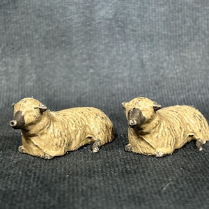 Vintage Toy Sheep, Farm Animals by Britains, Early-Mid 20th Century Toy Figures