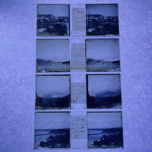 Collection of Edwardian Glass Picture Slides, April 1914, Mixed Subject, Antique Glass Lantern Slides