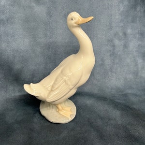 NAO Lladro Porcelain Duck Ornament, Vintage Ceramic Animal
