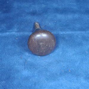 Antique Or Vintage Mushroom Style Or Round Cabinet/Drawer Knob