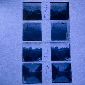 Collection of Edwardian Glass Picture Slides, c1910’s, Mixed Subject, Antique Glass Lantern Slides