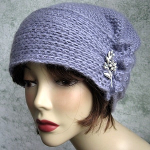 Crochet Pattern Womens Hat Brimmed With Side Gathers Instant Download  May Sell Finished