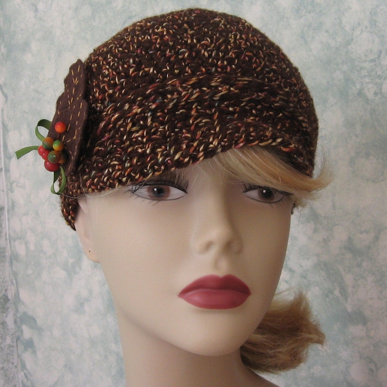 Newsboy Crochet Hat Pattern Teen And Womens Sizing Easy To Make May Sell Finished Hats Instant Download image 2