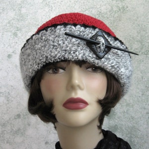 Womens Victorian Style Crochet Hat Pattern With Large Brim  Instant Download