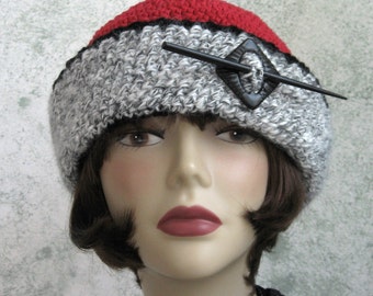 Womens Victorian Style Crochet Hat Pattern With Large Brim  Instant Download