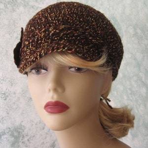 Newsboy Crochet Hat Pattern Teen And Womens Sizing Easy To Make May Sell Finished Hats Instant Download image 3
