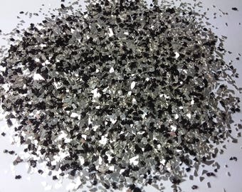 Silver Dark Fusion 70 German Glass Glitter