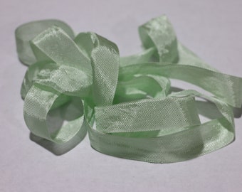 Vintage Seam Binding- Mint Green