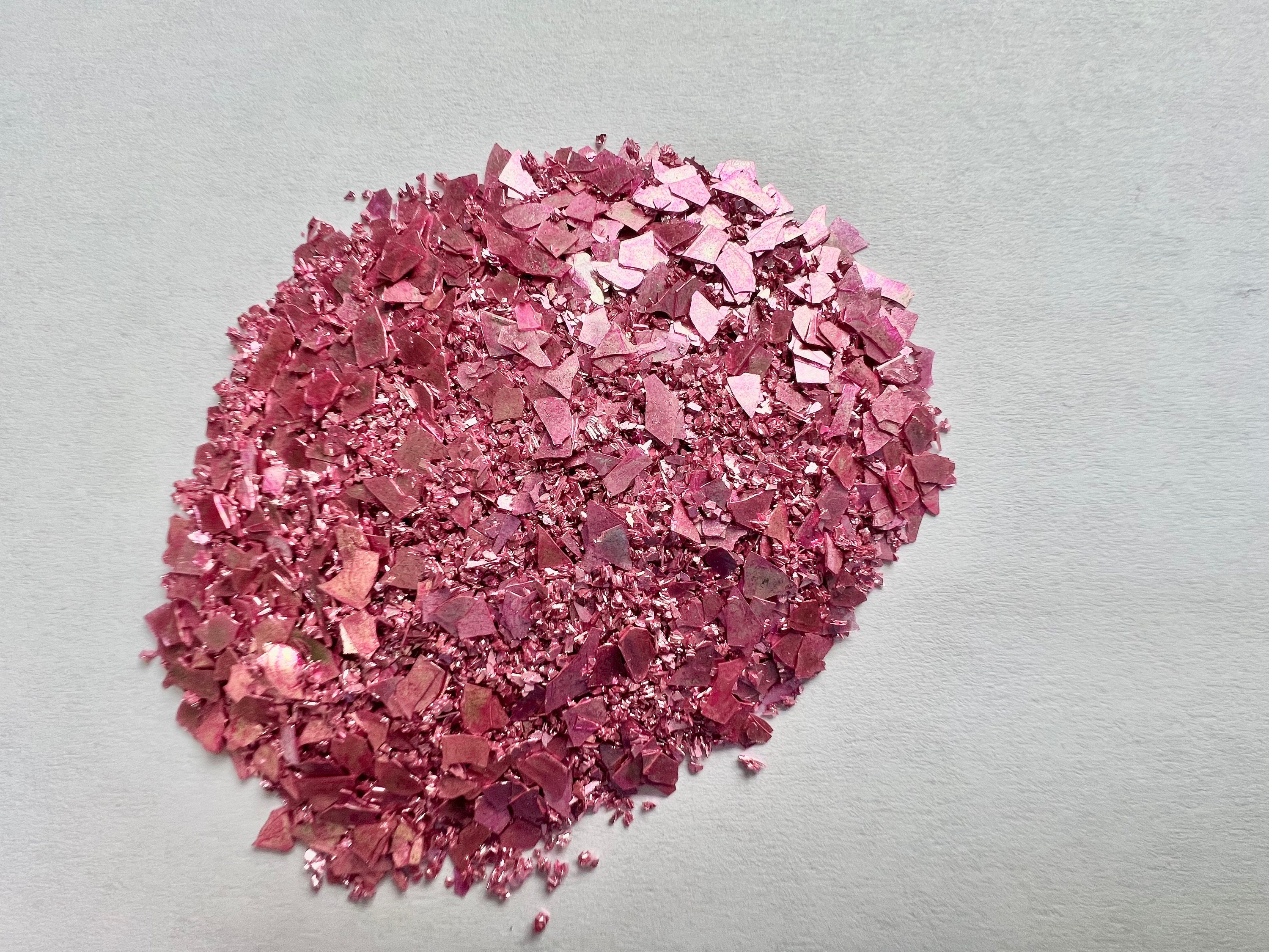 German Glass Glitter, Pale Pink