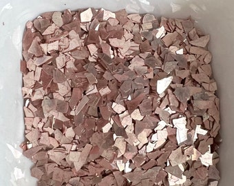 Pink Silver Super Shard German Glass Glitter