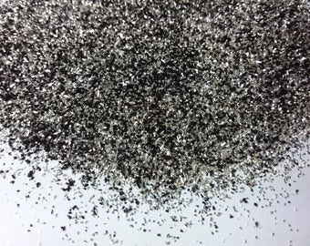 Silver Dark Fusion 90 German Glass Glitter