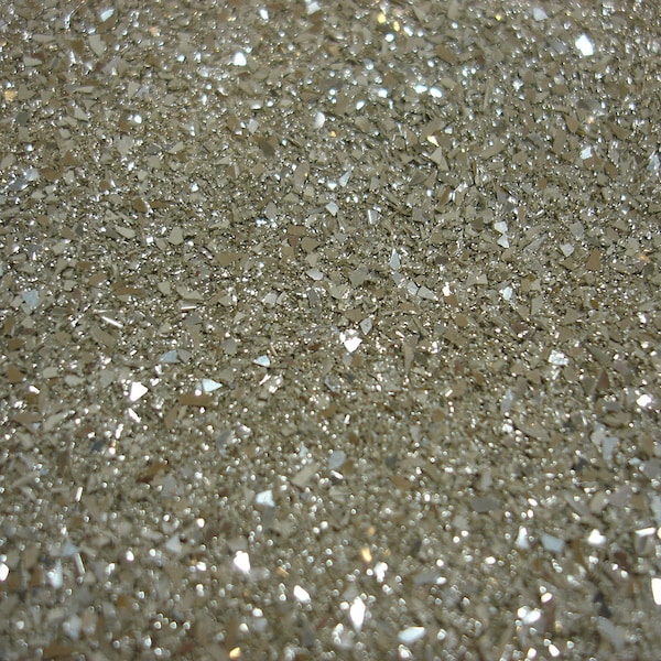 Purpurina de cristal alemana - Fusión plateada