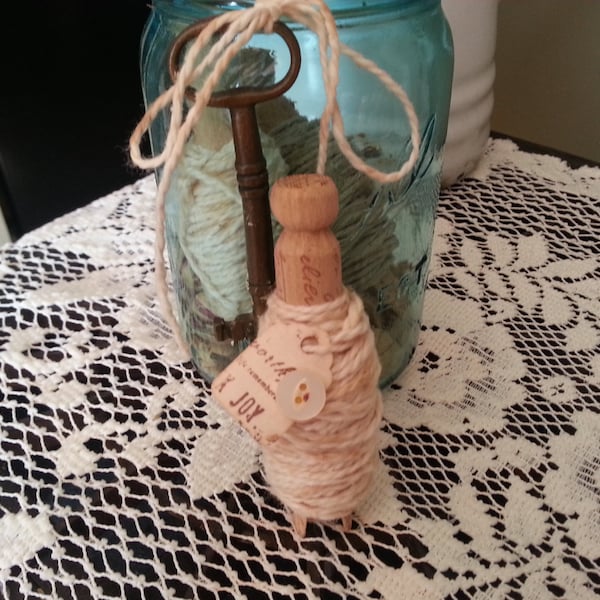 Tea Stained Cotton Twine