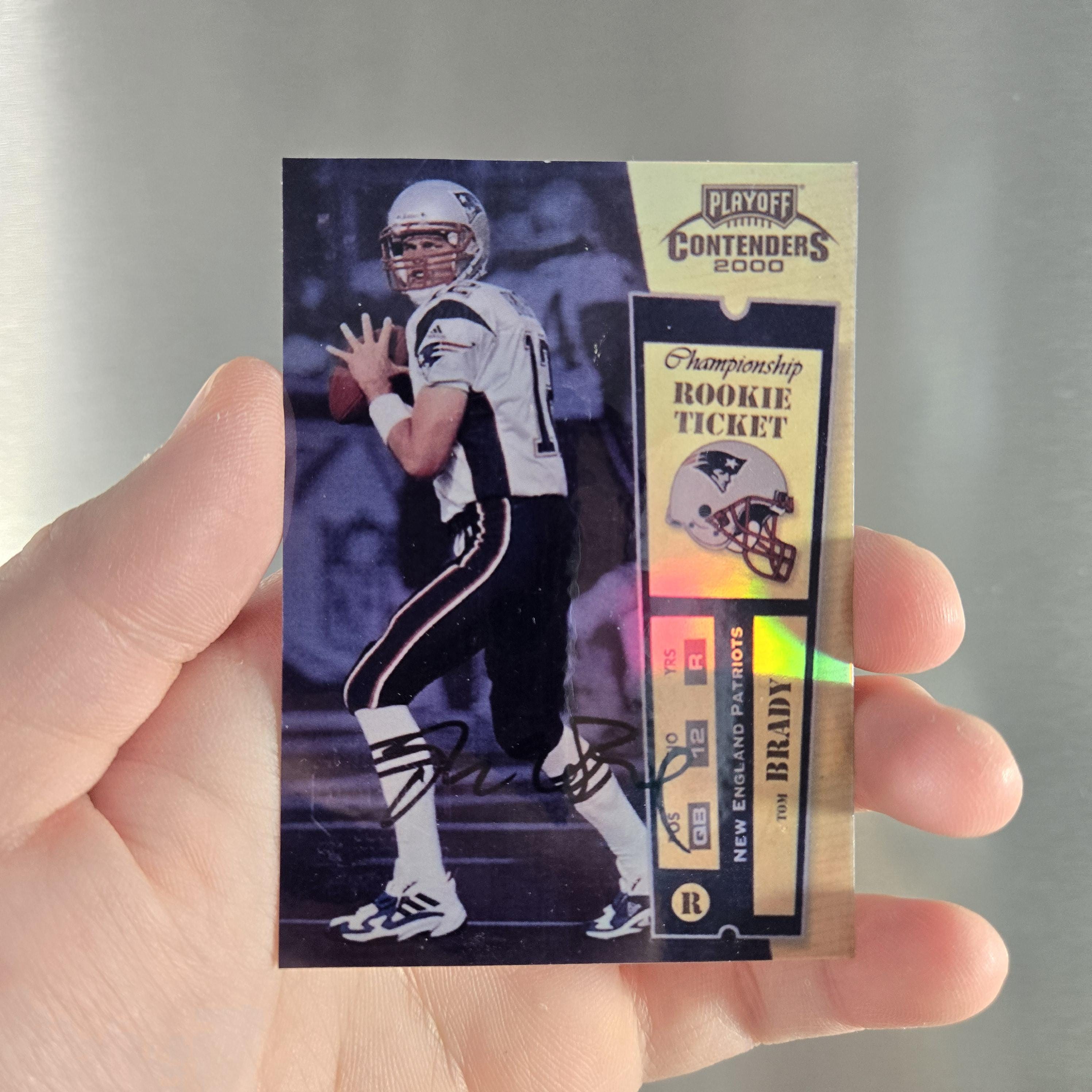 トム・ブレイディ 【TomBrady殿堂入り記念品パック】 Tom brady rookie card - Etsy 日本