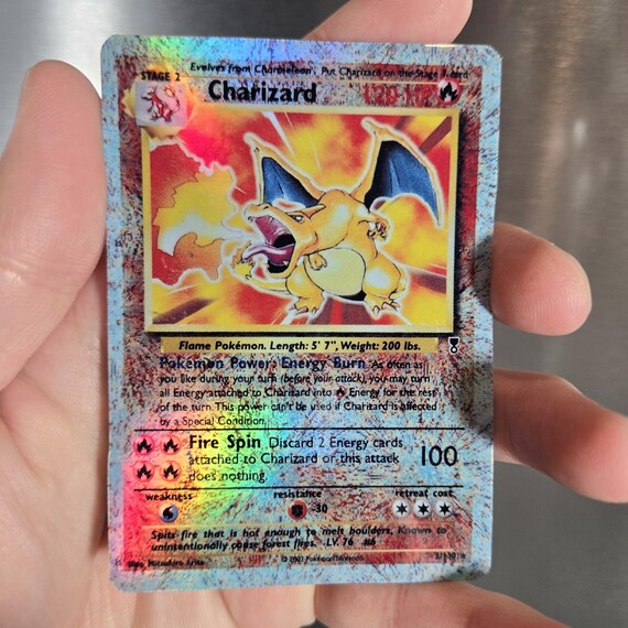 Charizard Breathing Fire Card