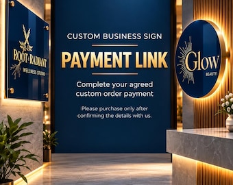 Custom Order Payment Link | Additional Payments & Upgrades | Personalized Order Adjustments