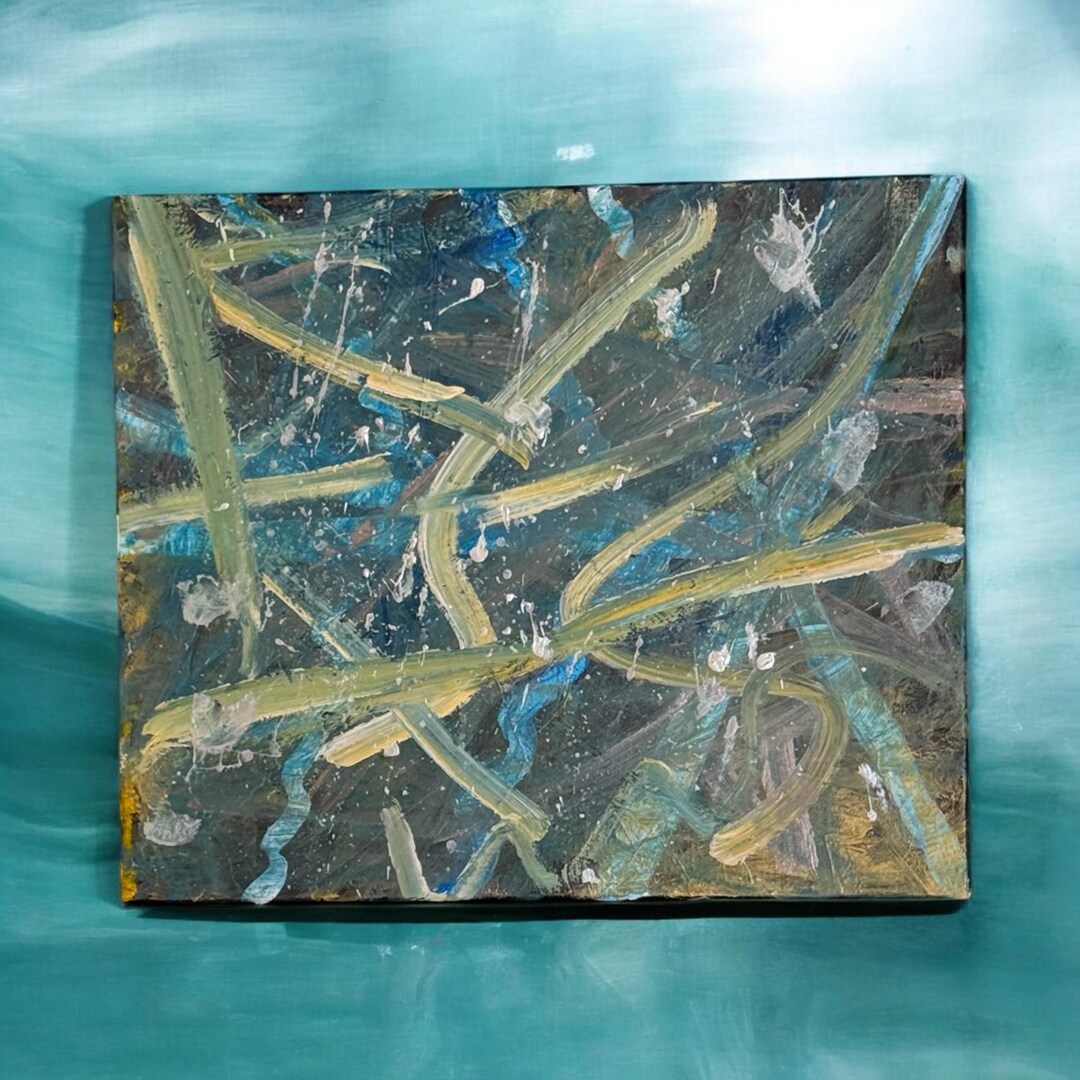 FRAGMENTS OF MEMORY: Abstract Painting - Etsy
