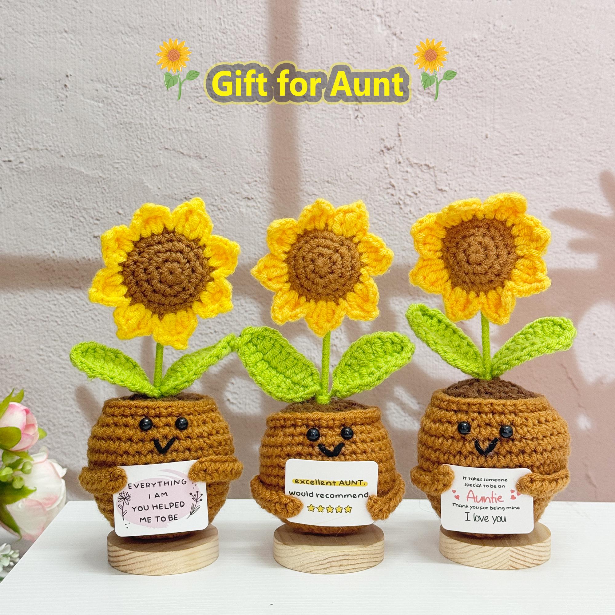 Pocket Hug Girasoles Pequeños Regalos - Serie Positiva Patata