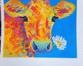 Pop Cow Print