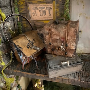 Small Unique Handmade Suitcases & Boxes