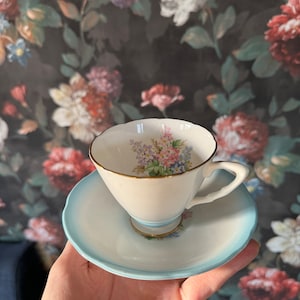 Gorgeous Royal Stafford Floral Teacup and Saucer set