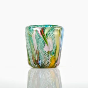 Dino Martens Murano Glass Vase: Tutti Frutti Venetian Art, 1960s