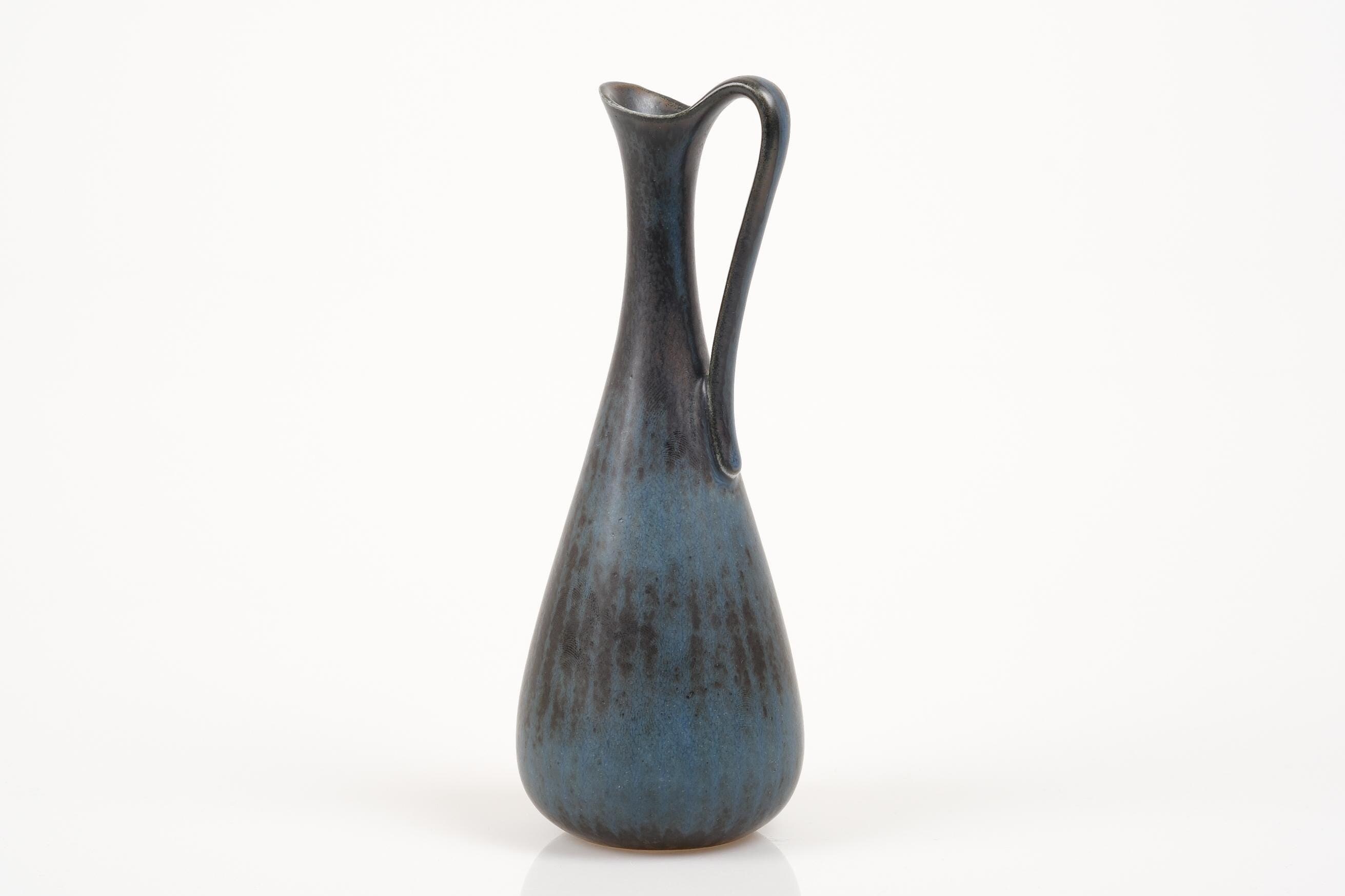 Lot 3 Vases Céramique Gunnar Nylund Pour Rörstrand - Scandinave Moderne Vintage 1950