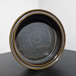 VINTAGE Gunnar Nylund Schale Rörstrand Skandinavischer Minimalismus Steingut Keramik 1950er Jahre Glasur