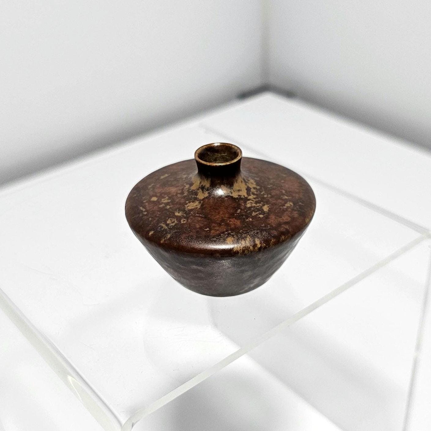 Bertil Lundgren  miniature vase Bertil Lundgren Miniature Vase Rörstrand Sweden Scandinavian
