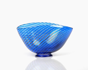 Kosta Boda Art Glass Bowl: Monica Backström 'tonga' Design - Etsy