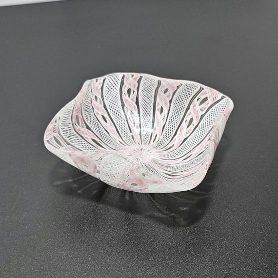 60s Italy vintage】Murano ムラーノガラスボウル