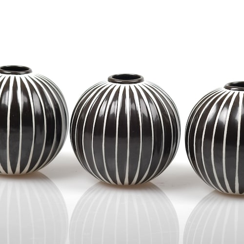 希少なスヴェン ワイスフェルト グスタフスベリ炻器花瓶: オックス