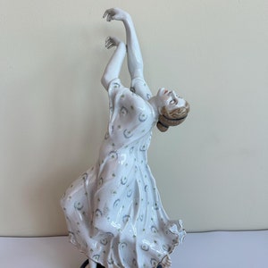 Karl Ens Volkstedt - Isadora Duncan Lady Dancer Porcelain Figure