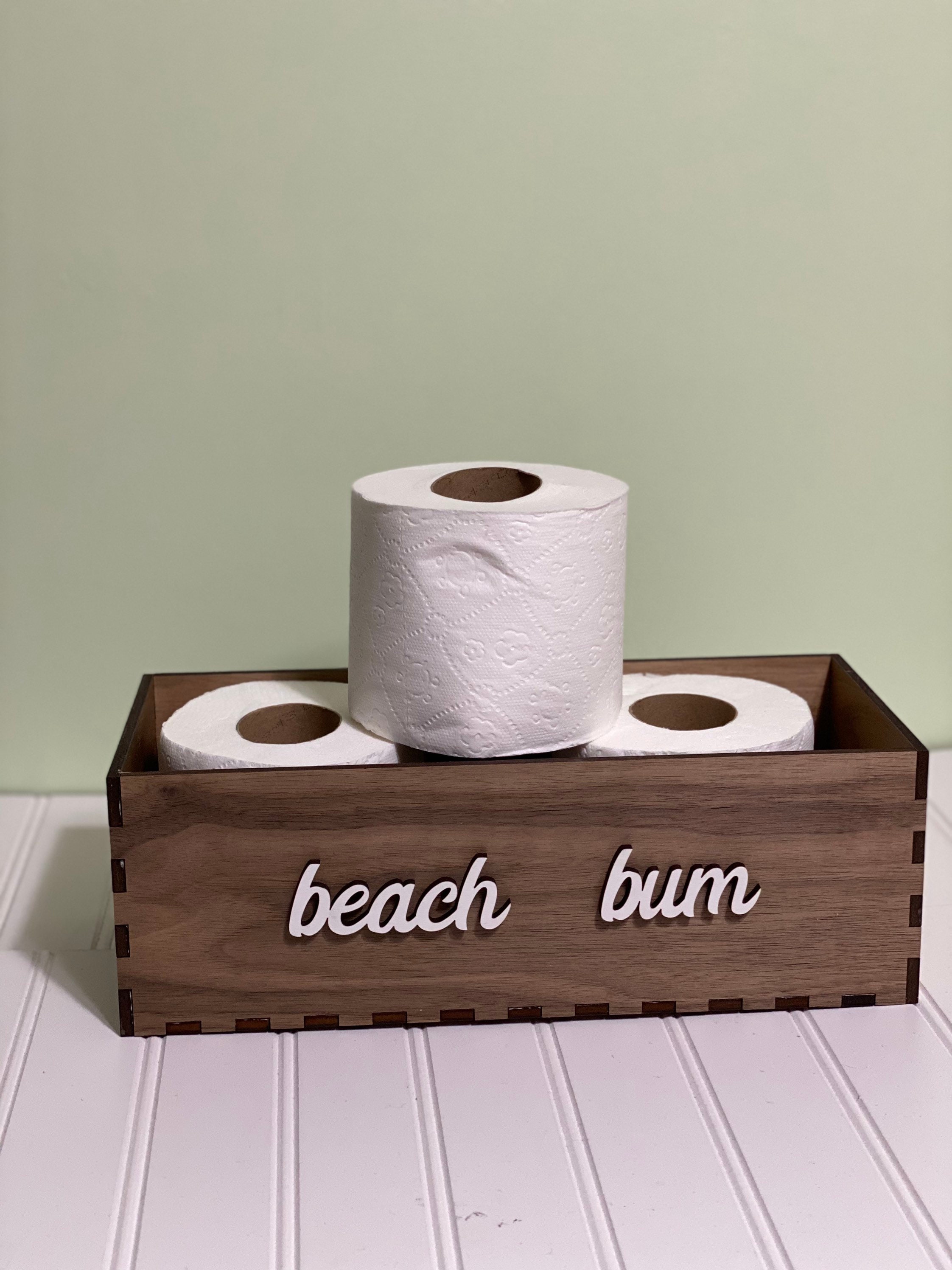 Bathroom Box Washroom Decor Toilet Paper Holder Wedding Etsy