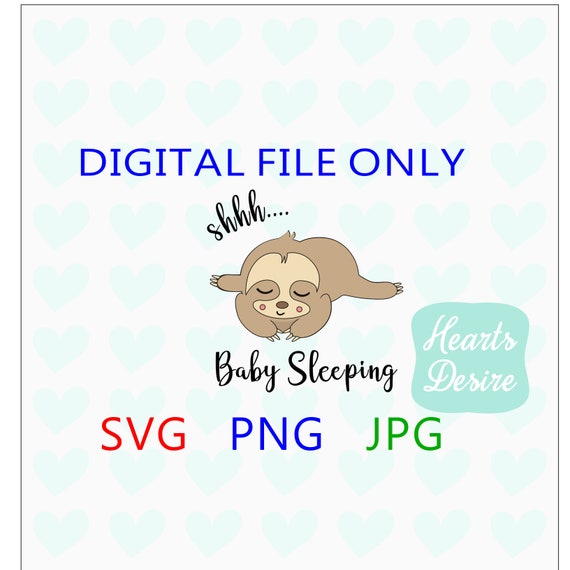 shhh baby sleeping