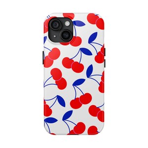 Coquette Cherry Collage Phone Case,Vintage Phone Case,Aesthetic Phone Case,Preppy Phone Case, Euro Summer Phone Case,Cute Phone Case