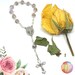 Flower Petal Chaplet, Made With Your Flowers. Flowers from funerals, Wedding Flowers, Gift For Loss of Loved One, bereavement Gifts 