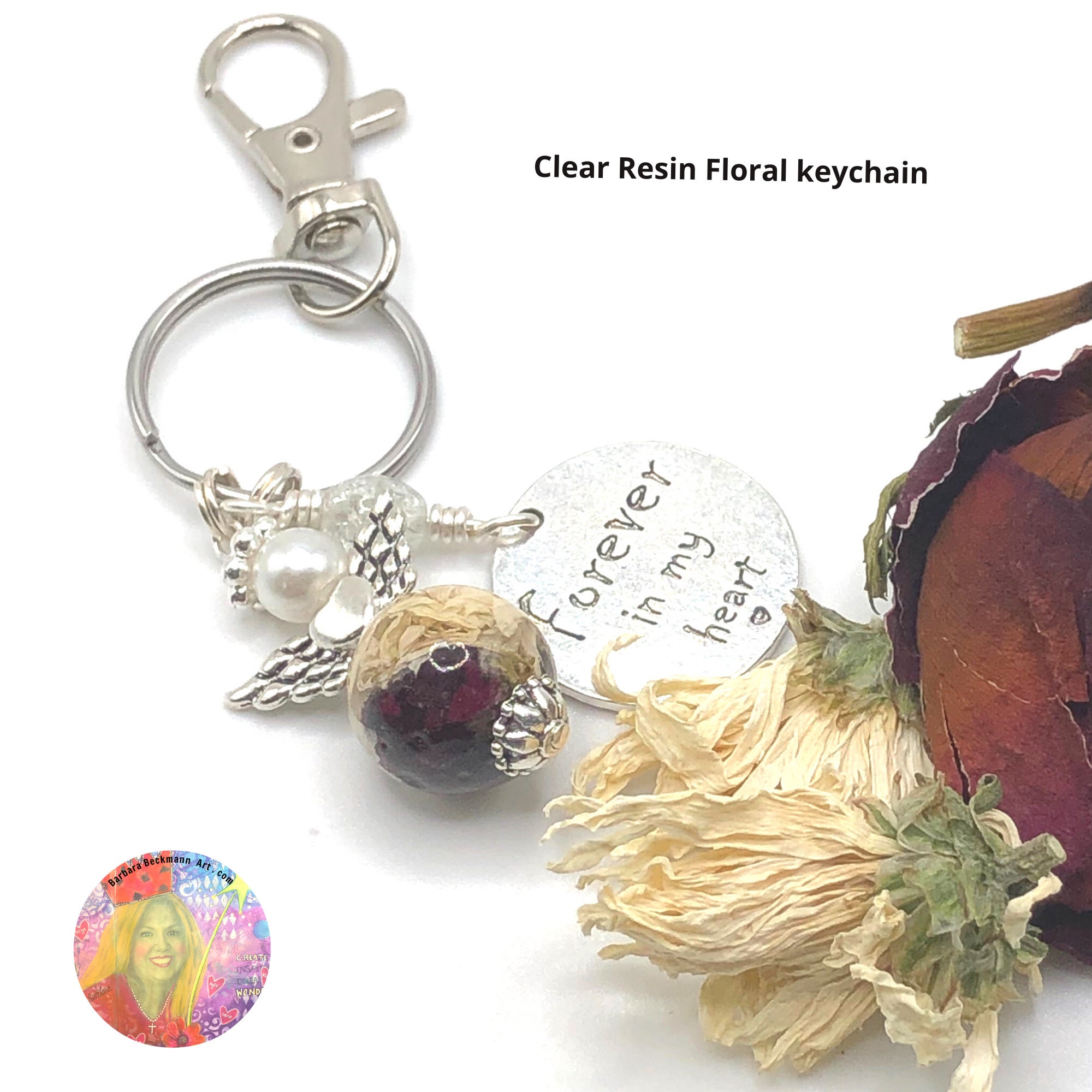 Breloque Commémorative Pour Voiture - Cadeau De Condoléances Pour La Perte D 'un être Cher, Ornement à Suspendre Pour Rétroviseur De Deuil - Cadeau De Deuil - Argenté