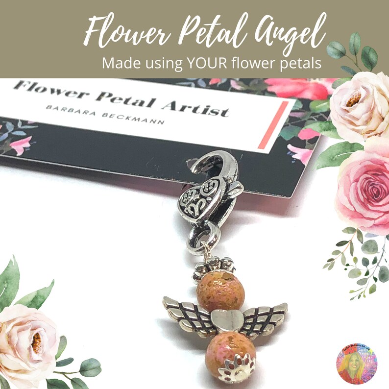 Funeral Memorial Keepsakes or Flower Petal Keepsakes Angel Etsy