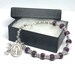 Chaplet Bracelet made with YOUR Dried flower petals. Flowers from funeral, wedding flowers or special occasion flowers. 