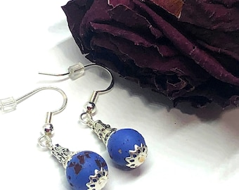 Pendientes colgantes hechos con pétalos de flores secas, flores conmemorativas para ataúdes funerarios, ramos de novia para bodas, regalo de condolencias.