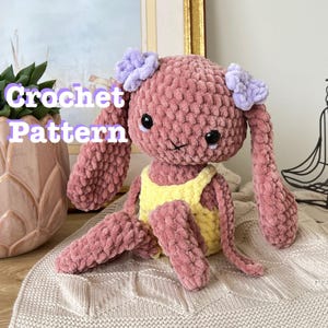 Häschenfee - PDF Häkelanleitung Jill Herz / Amigurumi