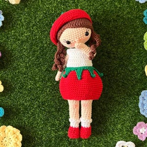 Toni the Tomato - Crochet PDF pattern Jill heart / amigurumi