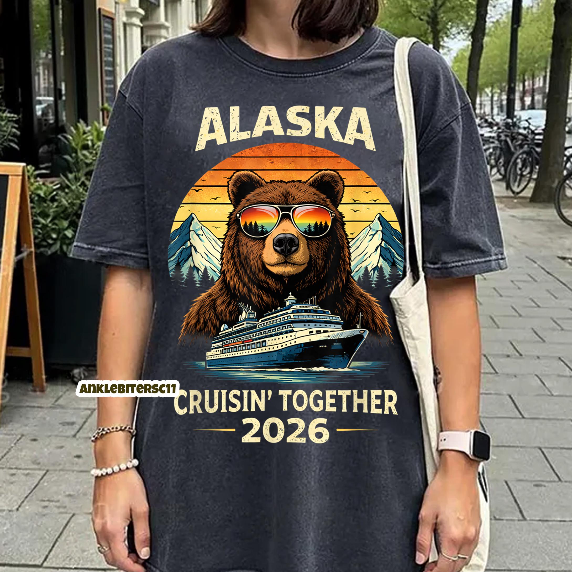 Alaska Cruise Family Shirt 2026, Matching Vacation Group Tee, Cruising ...