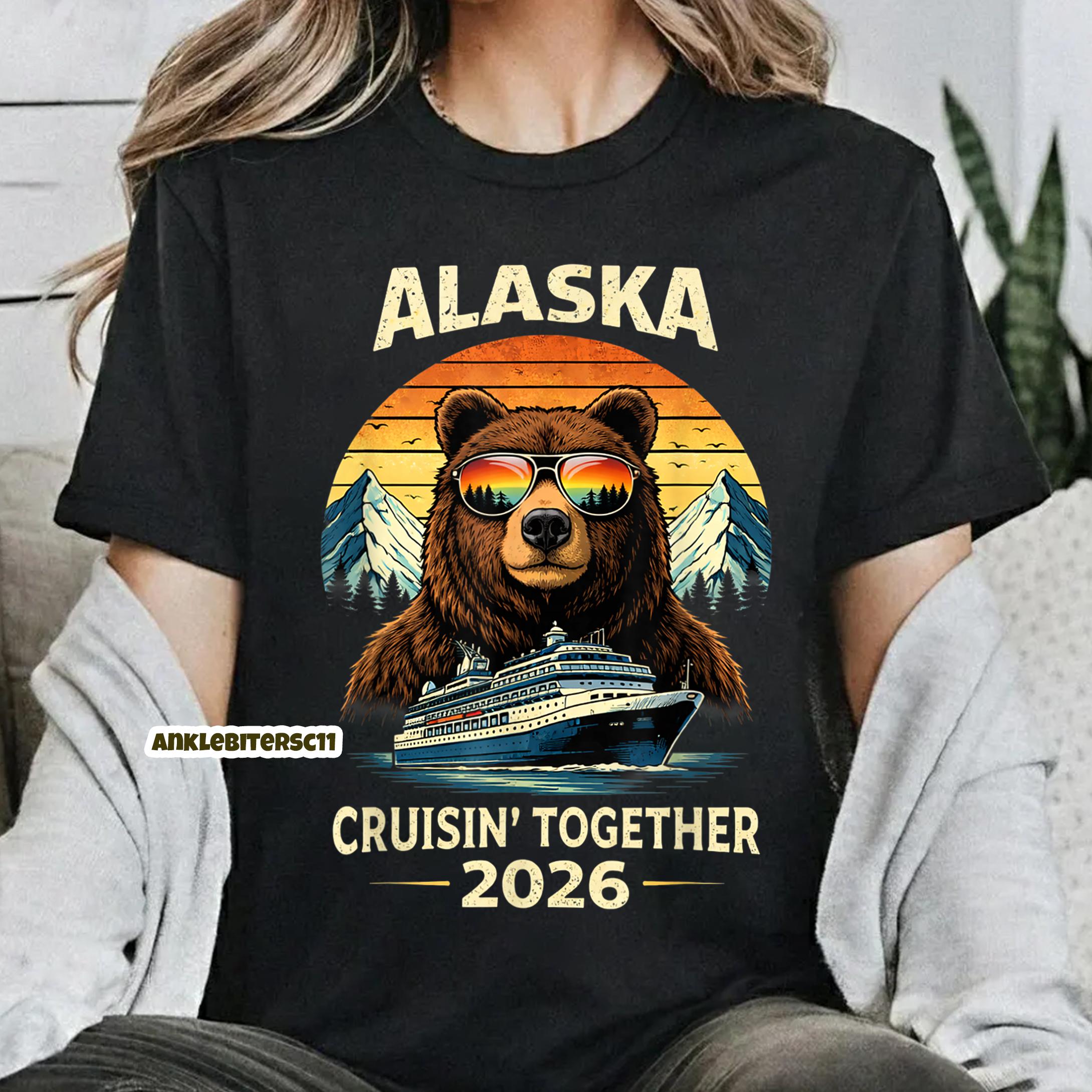 Alaska Cruise Family Shirt 2026, Matching Vacation Group Tee, Cruising ...