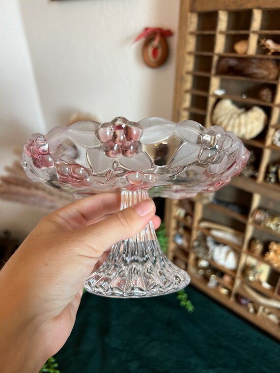 Studio Silversmiths glass footed serving dessert … - image 2