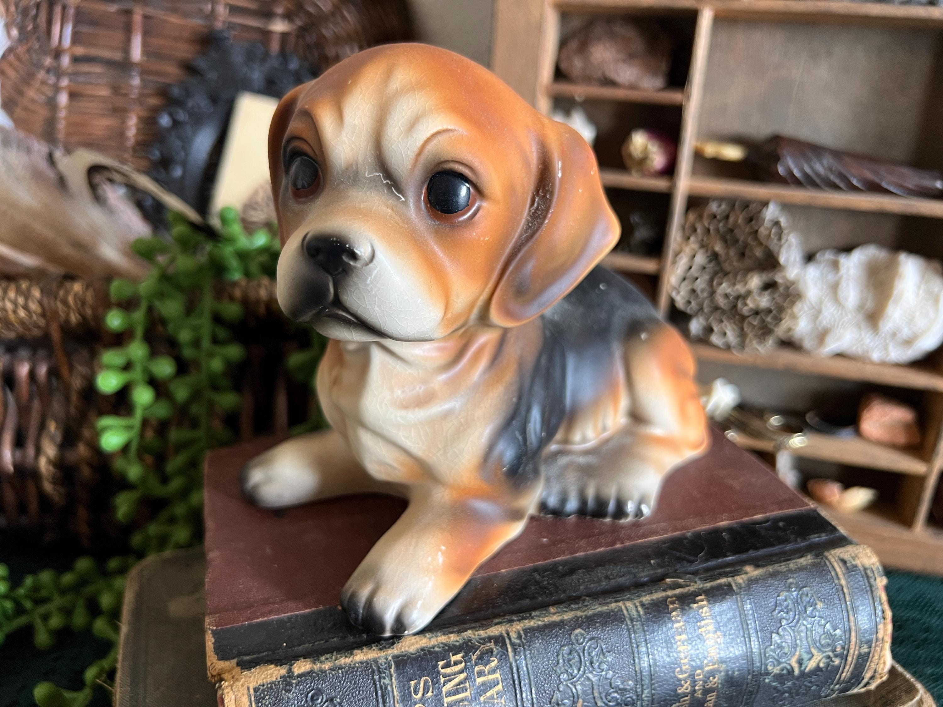 ビンテージNorleans製 Big eye Dog置物 陶器 犬 フィギュリン Norleans Dog - Etsy