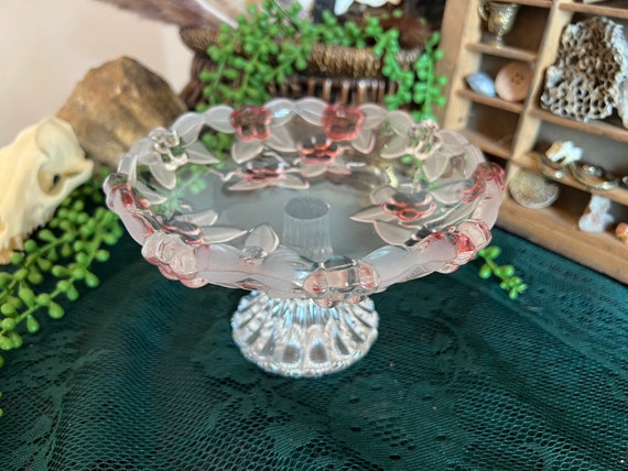 Studio Silversmiths glass footed serving dessert … - image 1