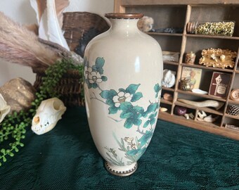 Vintage I.E. & C. Co Japan Hand-painted Porcelain Vase - Etsy